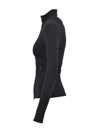 Shop Adidas By Stella Mccartney Essentials Midlayer Jacket In Black