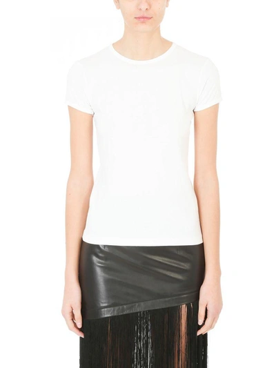 Shop Helmut Lang White Cotton Logo Limited Edition T-shirt