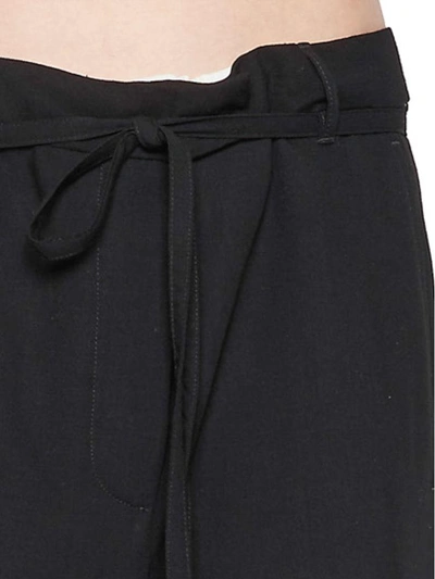 Shop Ann Demeulemeester Pants In Black