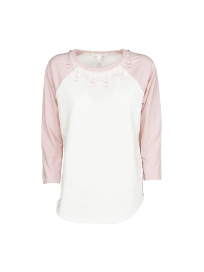 Shop Marc Jacobs Tshirt Embroidery In Rose
