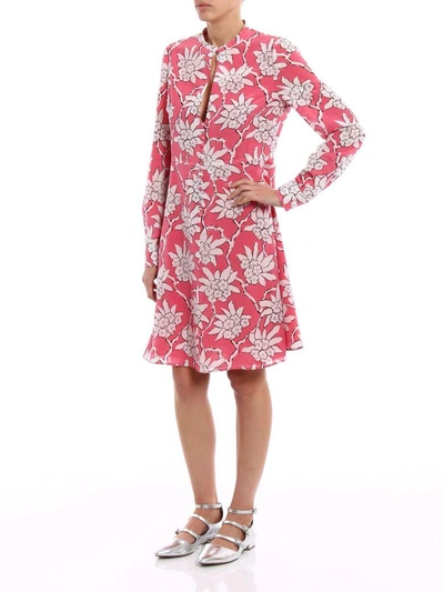 Shop Valentino Classic Floral Dress In Icandy