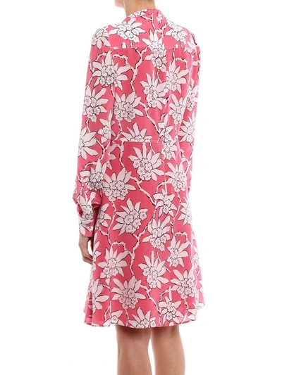 Shop Valentino Classic Floral Dress In Icandy