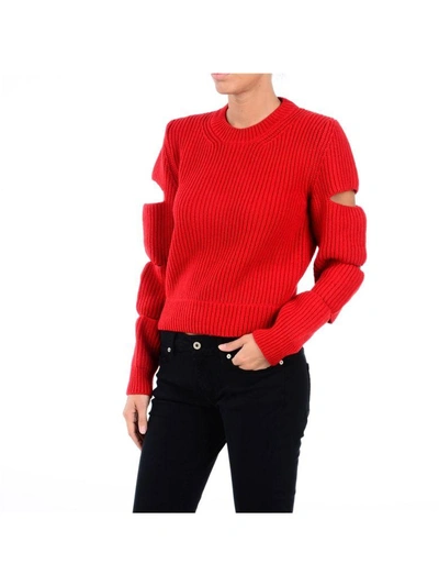 Shop Dondup Knit In Rosso