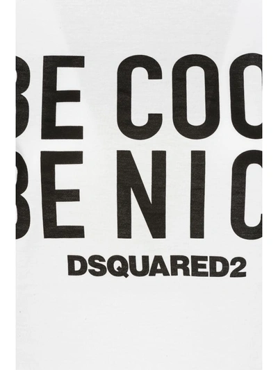 Shop Dsquared2 D Squared T-shirt In White-black