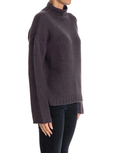 Shop 360 Sweater 360 Cashmere - Nikki Sweater In Cement
