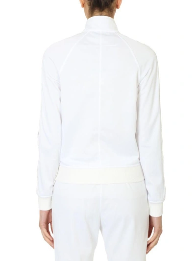 Shop Givenchy Jersey Track Jacket In White