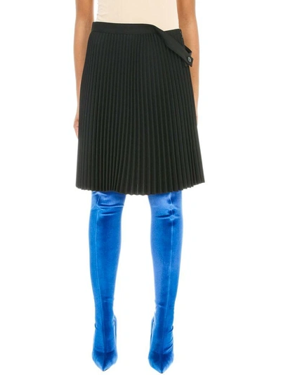 Shop Balenciaga Multi-styling Piece Skirt Or Top In Black