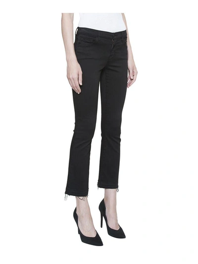 Shop J Brand Denim Cotton Jeans In Nero
