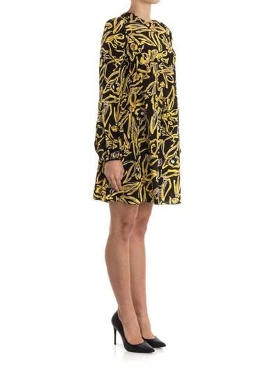 Shop Diane Von Furstenberg - Dress In Nero Oro