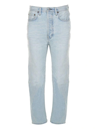 Shop Acne Studios Blå Konst Log Low-rise Jeans In Basic