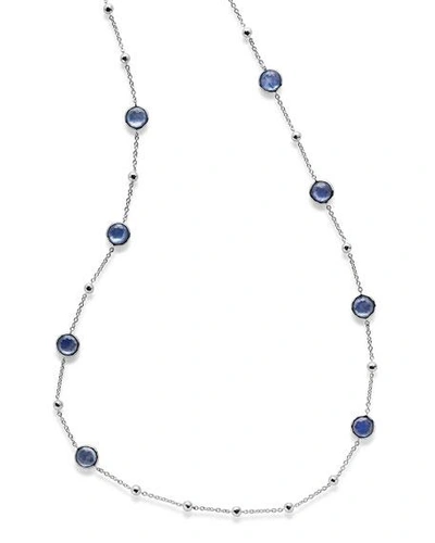 Shop Ippolita Rock Candy Mini Lollipop Turquoise Stone Necklace In Royal