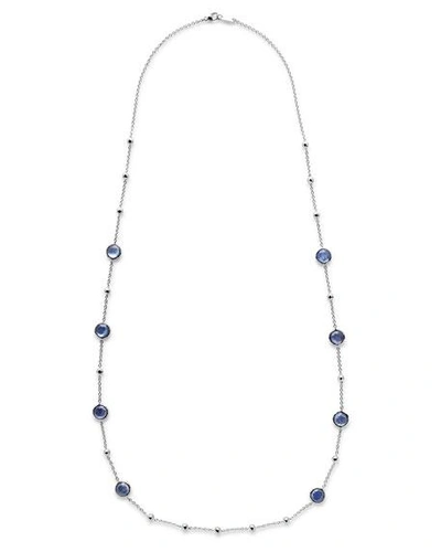 Shop Ippolita Rock Candy Mini Lollipop Turquoise Stone Necklace In Royal