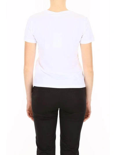 Shop Kenzo Logo Print T-shirt In Blanc|bianco