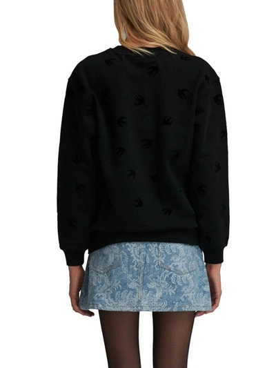 Shop Mcq By Alexander Mcqueen Mcq Printed Black Sweater