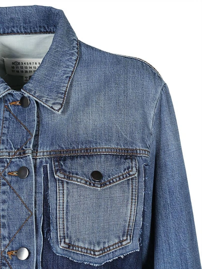 Shop Maison Margiela Maison Martin Margiela Denim Jacket In Blue