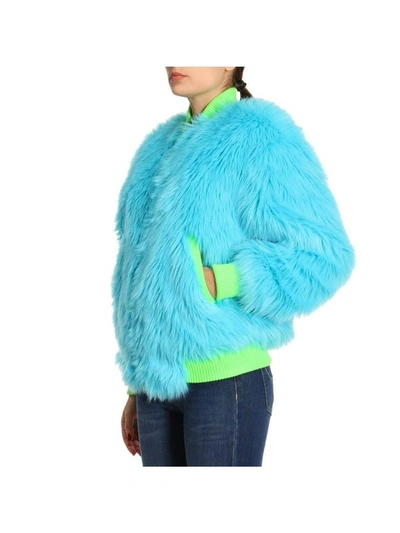 Shop Alberta Ferretti Jacket Jacket Women  In Gnawed Blue