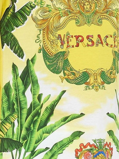 Shop Versace T-shirt In Multicolor