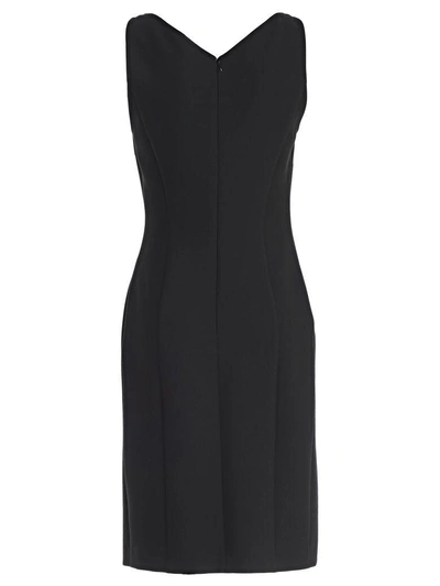 Shop Versace Dress In Gnero Nero