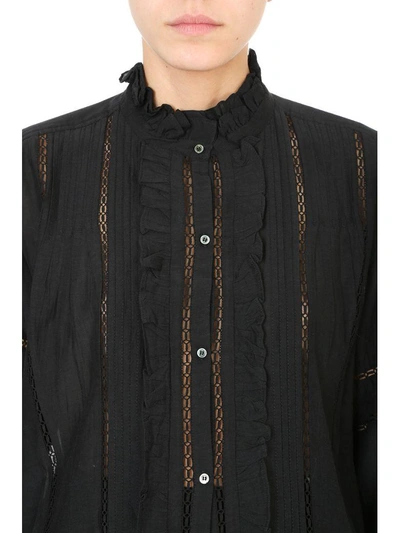 Shop Isabel Marant Étoile Valda Shirt In Black