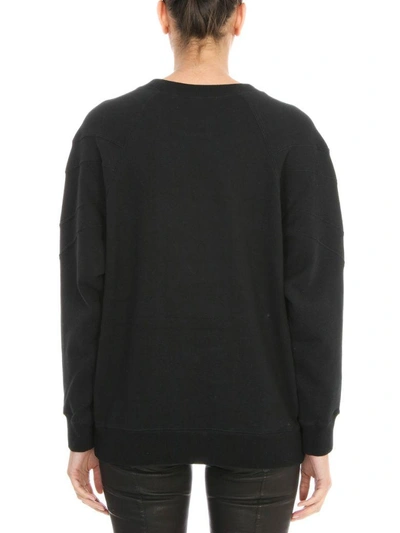 Shop Marc Jacobs Double J Logo Sweatshirt In Black