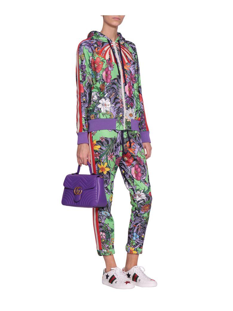 Gucci Flora Track Pants In Multicolor | ModeSens