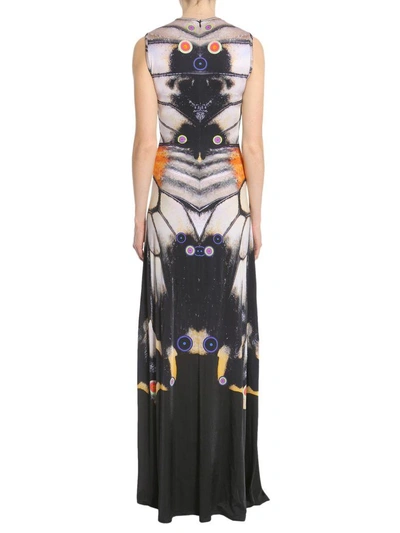 Shop Givenchy Long Dress In Multicolor