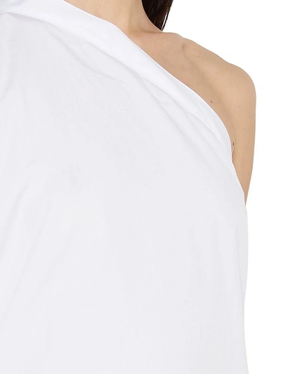 Shop Helmut Lang Blouse In White