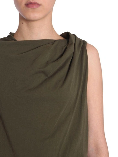 Shop Drkshdw Toga Tunic In Verde