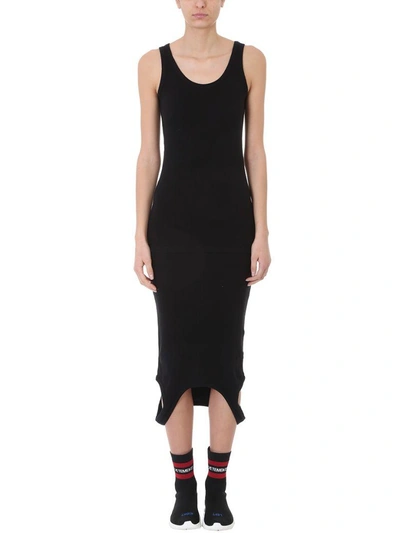 Shop Vetements Tank Top Dress In Black