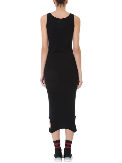 Shop Vetements Tank Top Dress In Black