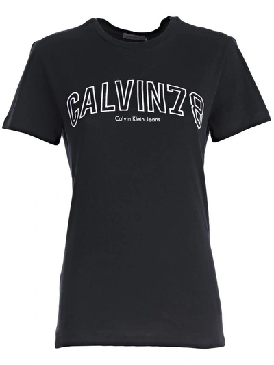 Shop Calvin Klein Jeans Est.1978 Short Sleeve T-shirt In Ck Black
