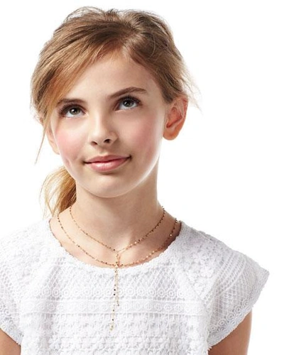 Shop Lana Girl By Lana Jewelry Girls' Mini Blake Chain Necklace In Gold