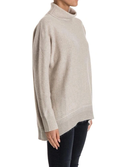 Shop Fabiana Filippi - Wool Sweater In Ecru