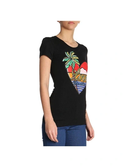 Shop Love Moschino T-shirt T-shirt Women Moschino Love In Black