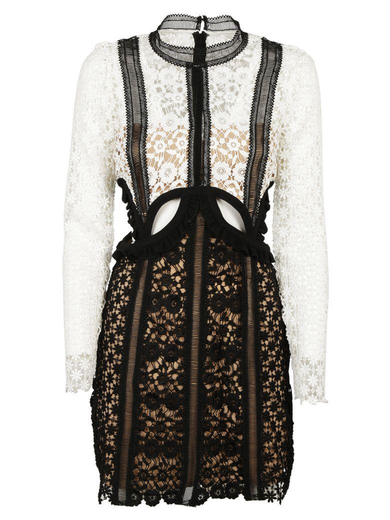 self portrait payne cutout midi dress