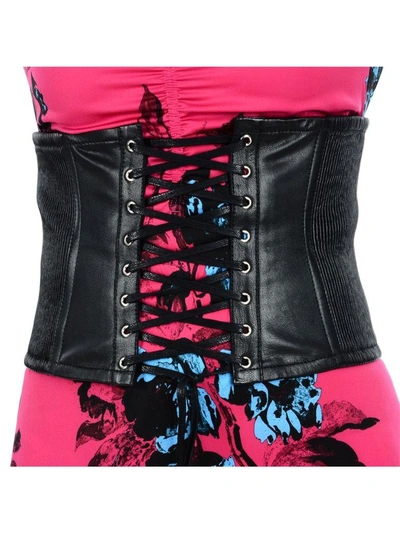 Shop Mcq By Alexander Mcqueen Mcq Alexander Mcqueen Corset In Nera