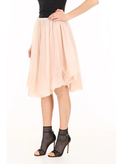 Shop Jil Sander Skirt In Light/pastel Pink (pink)