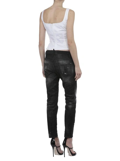 Shop Dsquared2 Cool Girl Jean In Black