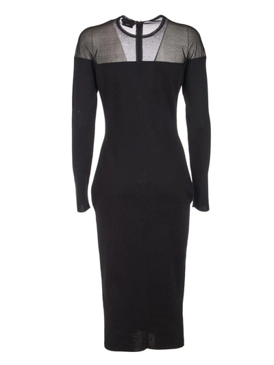 Shop Tom Ford Fitted Dress In Black