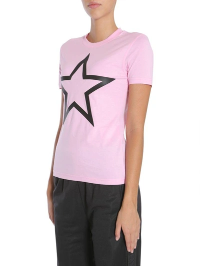 Shop Givenchy Star Printed T-shirt In Rosa