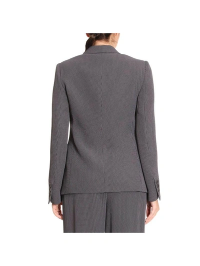 Shop Emporio Armani Blazer Blazer Women  In Grey