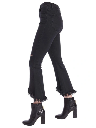 Shop Jovonna Daydream Flare Jeans In Nero