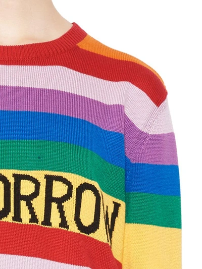 Shop Alberta Ferretti Sweatshirt In Multicolor