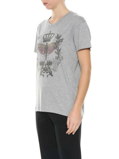 Shop Red Valentino Printed T-shirt In Grigio
