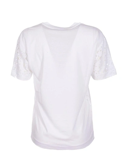 Shop Stella Mccartney Star T Shirt In White
