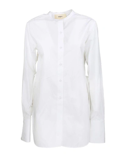 Shop Ports 1961 1961 Band Collar Shirt In White