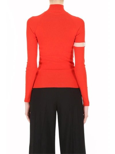 Shop Alyx Palm Knit Top In Red (red)