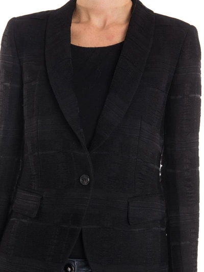 Shop Newyorkindustrie Viscose Blend Jacket In Black