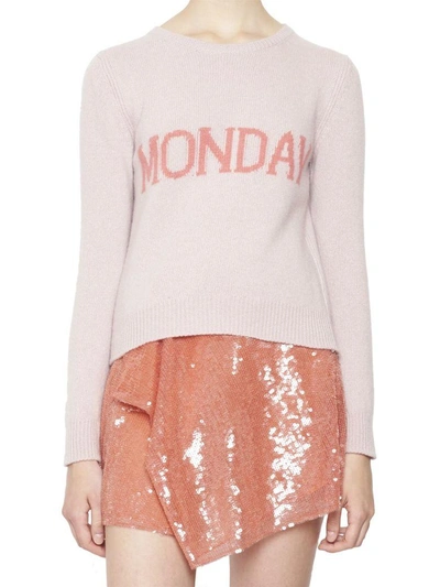 Shop Alberta Ferretti Sweatshirt In Pink