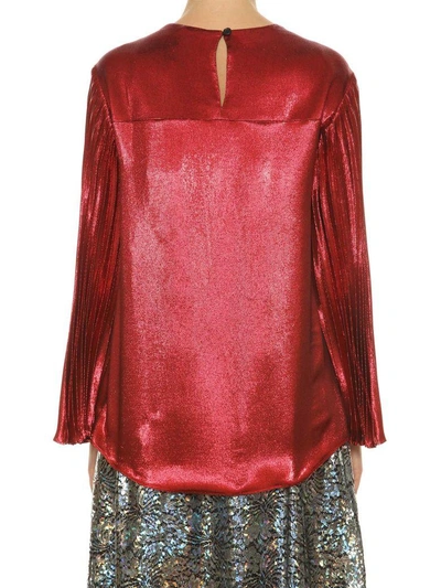 Shop Christopher Kane Blouse In Rosso